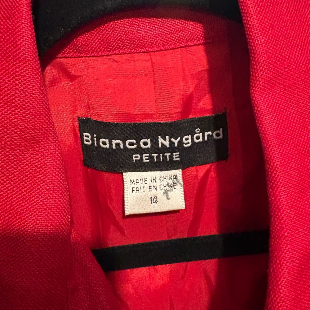 Women's Red Blazer